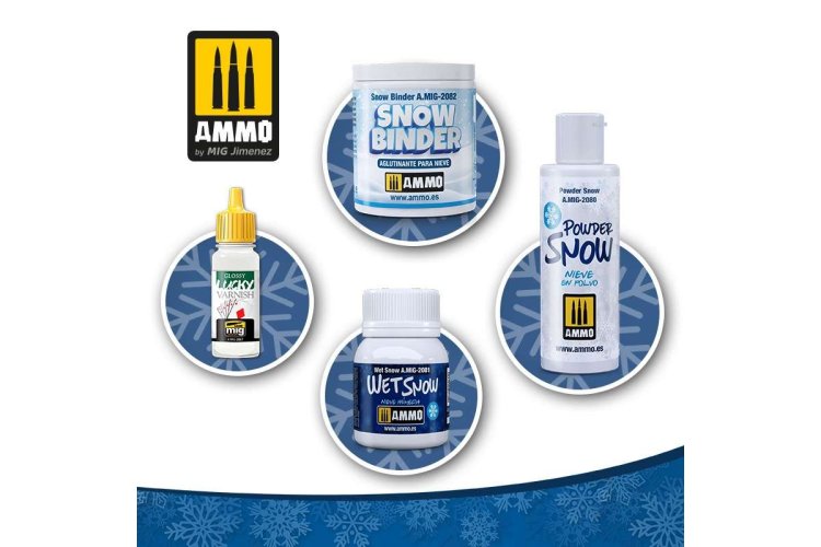 AMMO MIG 7458 Winterizer Set - Mig7458 1 winterizer set - MIG7458