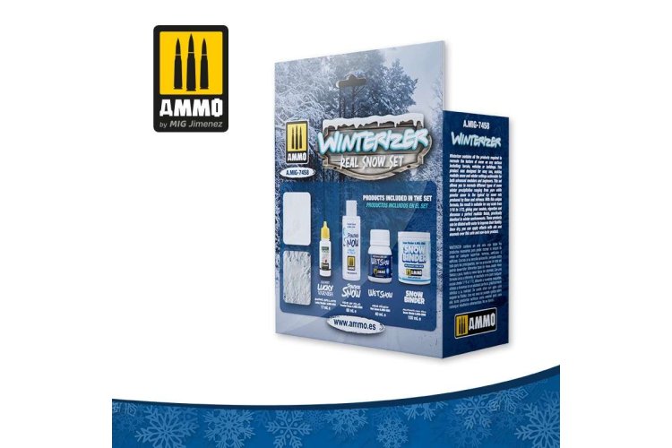 AMMO MIG 7458 Winterizer Set - Mig7458 winterizer set - MIG7458