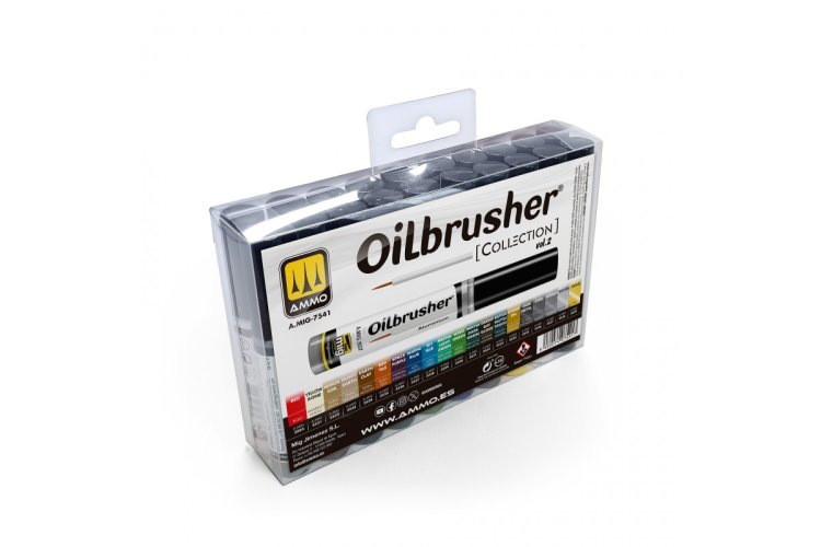 AMMO MIG 7541 AMMO Collections - Oilbrushers - Deel 2 - 20 stuks &aacute; 10ml - Mig7541 1 - MIG7541
