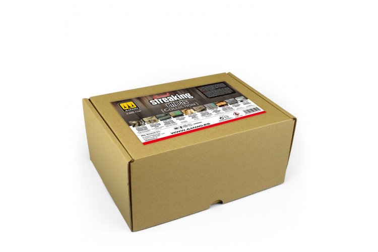 AMMO MIG 7547 AMMO Collections - Enamel Streaking Effecten - 10 stuks &aacute; 35ml - Mig7547 1 - MIG7547