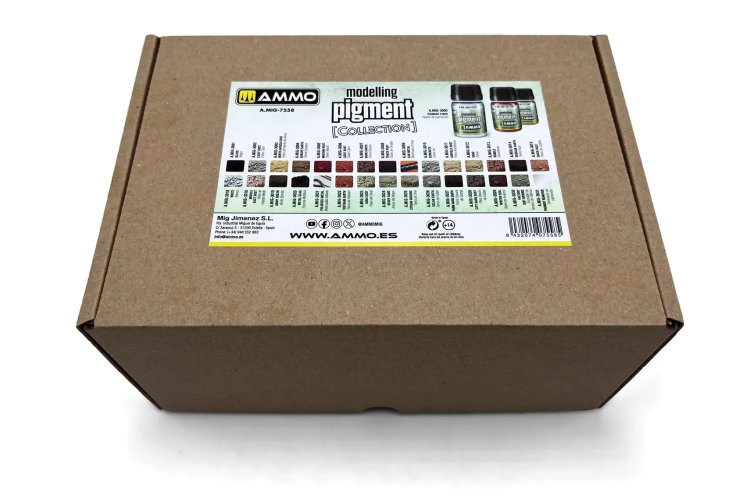 AMMO MIG 7558 AMMO Collections - Pigments - Part 1 - Mig7558 2 - MIG7558