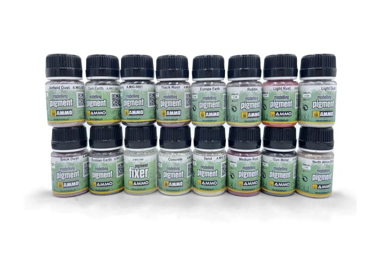 AMMO MIG 7558 AMMO Collections - Pigments - Part 1 - Mig7558 3 - MIG7558