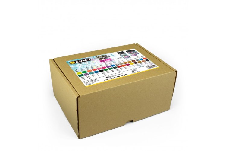 AMMO MIG 7559 AMMO Collections - Pigments - Part 2 - 34 pcs x 35ml - Mig7559 1 - MIG7559