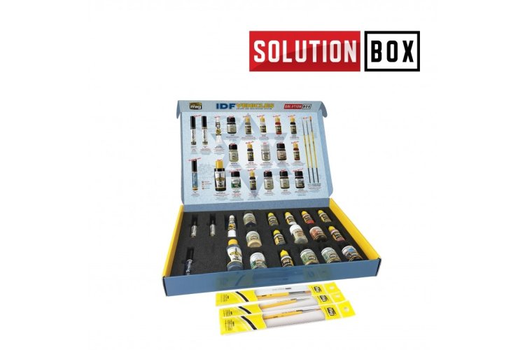 AMMO MIG 7701 IDF Vehicles - Solution Box - Mig7701 2 - MIG7701