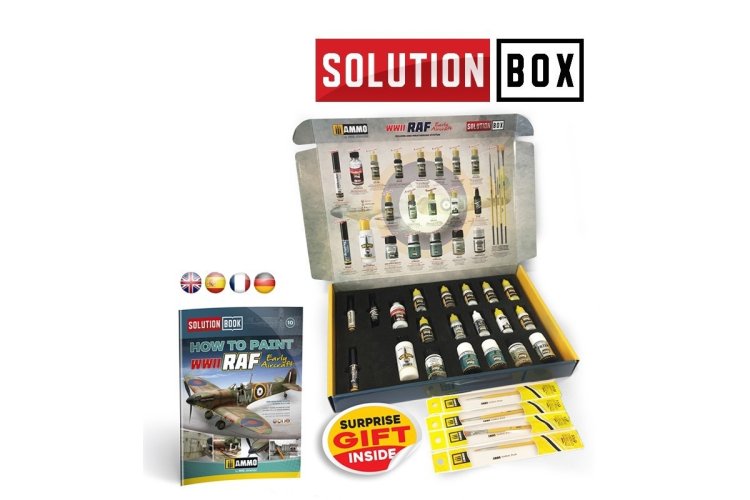 AMMO MIG 7722 WWII RAF Early Aircraft - Solution Box - Mig7722 2 1 - MIG7722