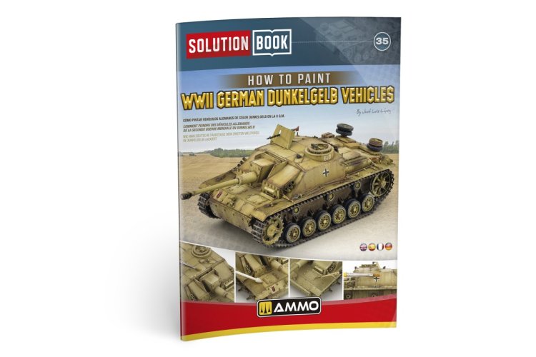 AMMO MIG 7737 Solution Box 35 - WWII German Dunkelgelb Vehicles - Kleuren- en Verweringssysteem - Mig7737 xs 2 - MIG7737-XS