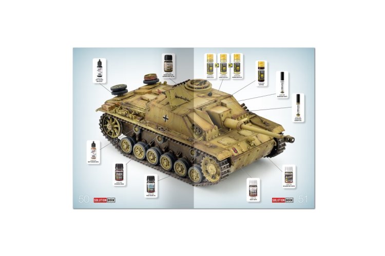 AMMO MIG 7737 Solution Box 35 - WWII German Dunkelgelb Vehicles - Kleuren- en Verweringssysteem - Mig7737 xs 8 - MIG7737-XS