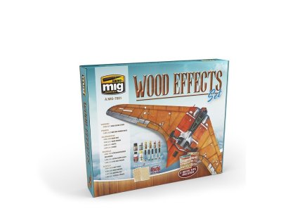 AMMO MIG 7801 Wood Effects Set - Mig7801 1 - MIG7801