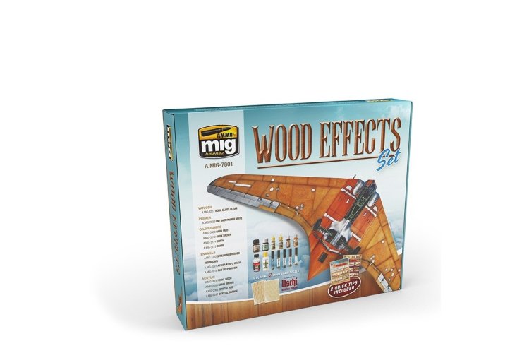 AMMO MIG 7801 Wood Effects Set - Mig7801 1 - MIG7801