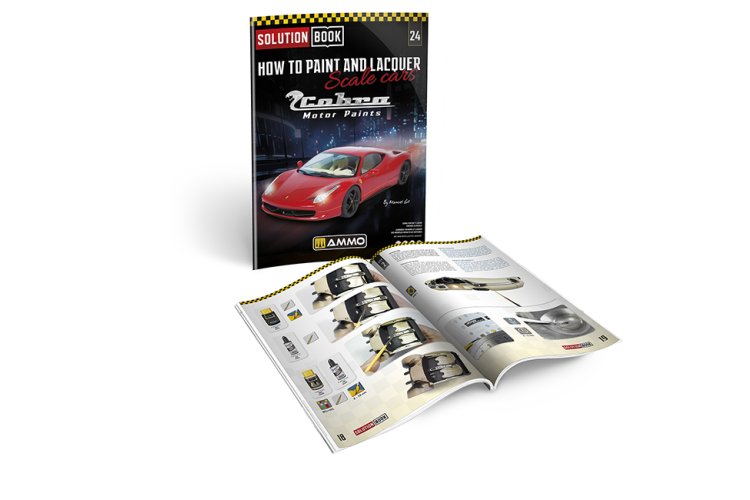 AMMO MIG 7904 How to Paint and Varnish Your Model Cars - Cobra Motor Paints - Solution Box Mini - Mig7904 2 - MIG7904