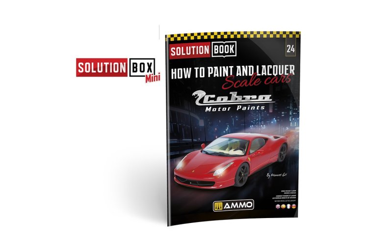 AMMO MIG 7904 How to Paint and Varnish Your Model Cars - Cobra Motor Paints - Solution Box Mini - Mig7904 3 - MIG7904