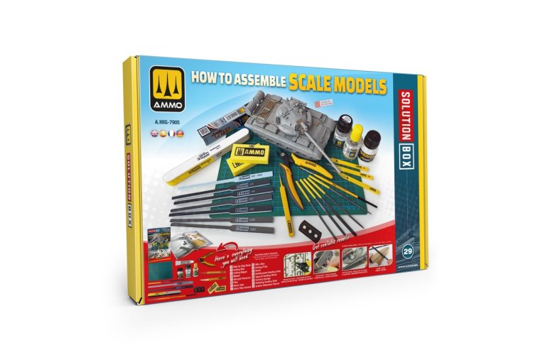 AMMO MIG 7905 Solution Book 29 &ndash; BEGINNERS: How to Build Scale Models &ndash; Colour and Weathering System - Mig7905 1 - MIG7905