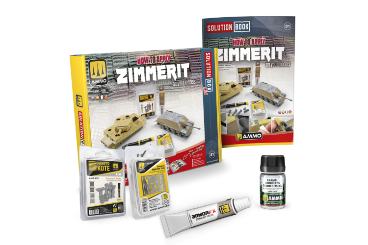 AMMO MIG 7906 How to Apply Zimmerit in Scale - Model Building - Mini Solution Box 31 - Mig7906 1 - MIG7906