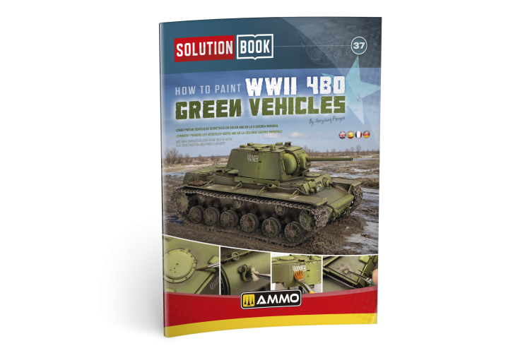 AMMO MIG 7908 Mini Solution Box 37 - 4BO Green Soviet Vehicles WWII - Mig7908 2 - MIG7908