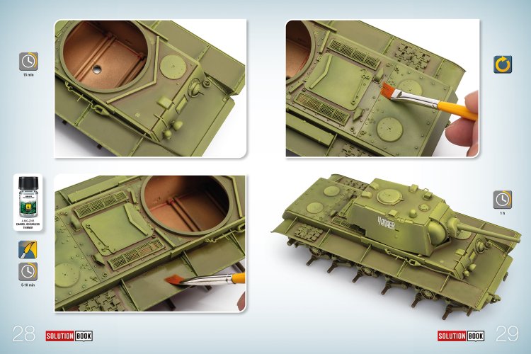 AMMO MIG 7908 Mini Solution Box 37 - 4BO Green Soviet Vehicles WWII - Mig7908 4 - MIG7908