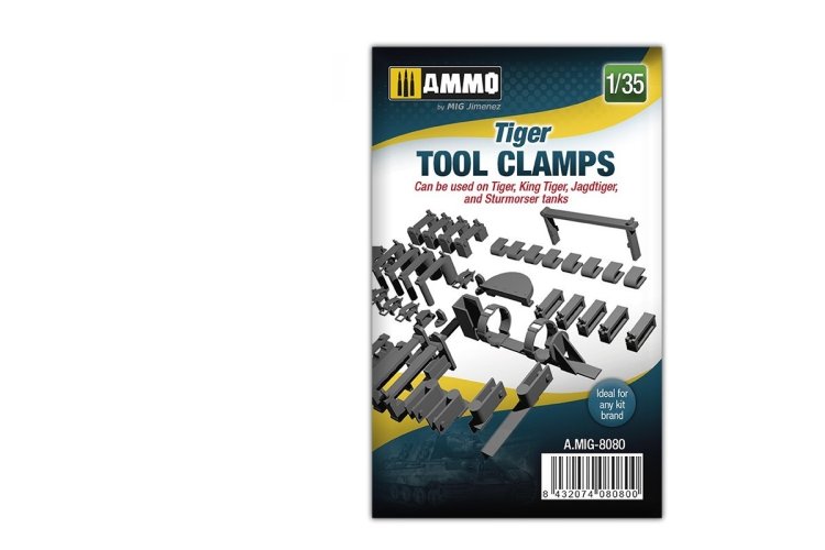 1:35 AMMO MIG 8080 Tiger Tool Clamps - Mig8080 - MIG8080