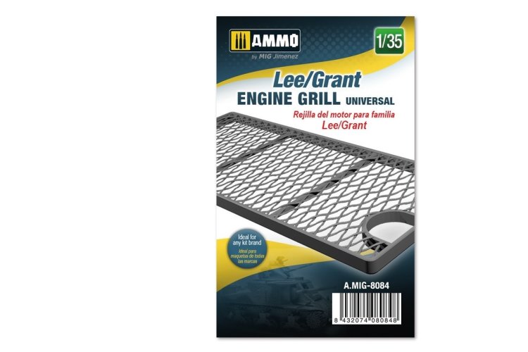1:35 AMMO MIG 8084 Lee/Grant Engine Grille - Universal - Mig8084 1 - MIG8084