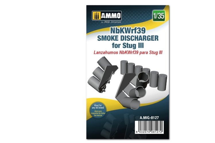 1:35 AMMO MIG 8127 NBKWRF39 SMOKE DISCHARGED for STUG III - Mig8127 - MIG8127