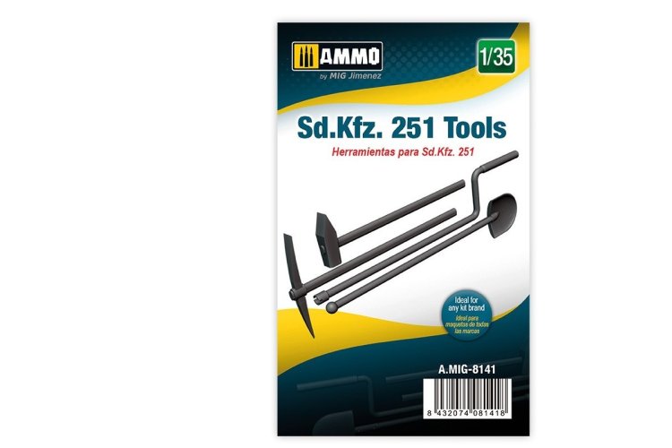 1:35 AMMO MIG 8141 SD.KFZ. 251 Tools - Mig8141 - MIG8141