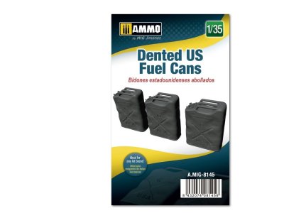 1:35 AMMO MIG 8145 Dented US Fuel cans - Mig8145 - MIG8145