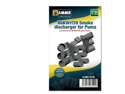 1:35 AMMO MIG 8149 NBKWRF39 Smoke Discharger for Puma - Mig8149 - MIG8149