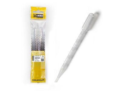 AMMO MIG 8228 Pipetten XL voor Hobby en Modelbouw - 5ml - 3 Stuks - Mig8228 xs 1 - MIG8228-XS