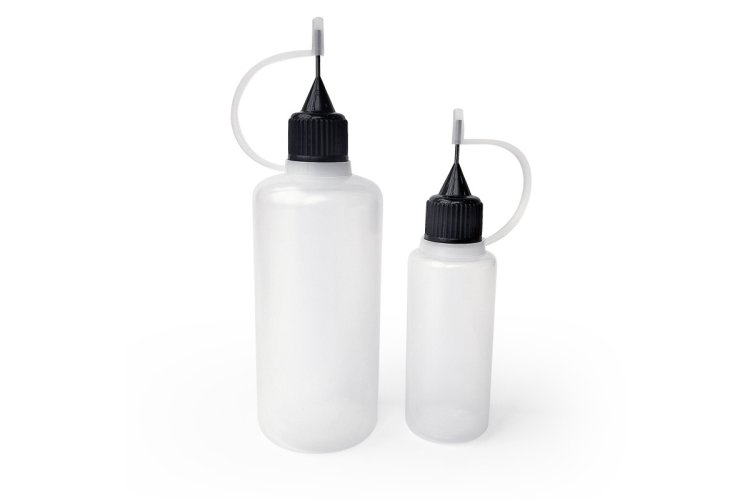 AMMO MIG 8265 Plastic Knijpflessen met Naalddop - 1x 60ml en 1x 20ml - Mig8265 1 - MIG8265