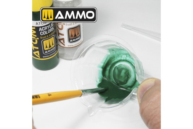 AMMO MIG 8268 Plastic Disposable Mixing Cups 40ml for Hobby and Model Building - 10 pcs - Mig8268 2 - MIG8268