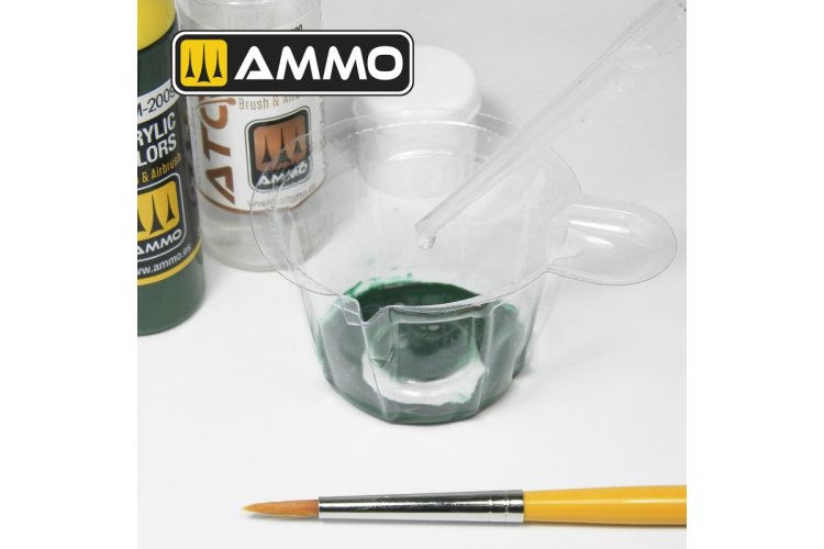 AMMO MIG 8268 Plastic Disposable Mixing Cups 40ml for Hobby and Model Building - 10 pcs - Mig8268 5 - MIG8268