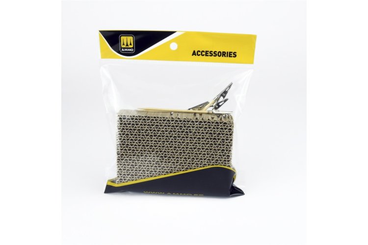 AMMO MIG 8538 Clip Organizer Basis - 1 Basis met 10 Clip Sticks voor Hobby en Modelbouw - Mig8538 1 - MIG8538