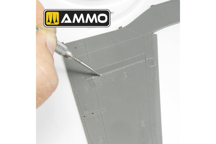 AMMO MIG 8549 Scriber for Drawing Lines - Two Points - A 1.5/2.0 - Mig8549 xs 3 - MIG8549-XS