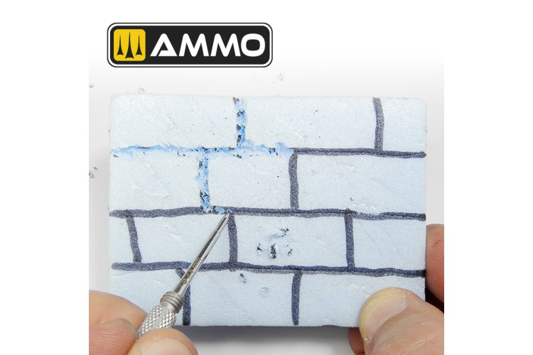 AMMO MIG 8549 Scriber for Drawing Lines - Two Points - A 1.5/2.0 - Mig8549 xs 6 - MIG8549-XS