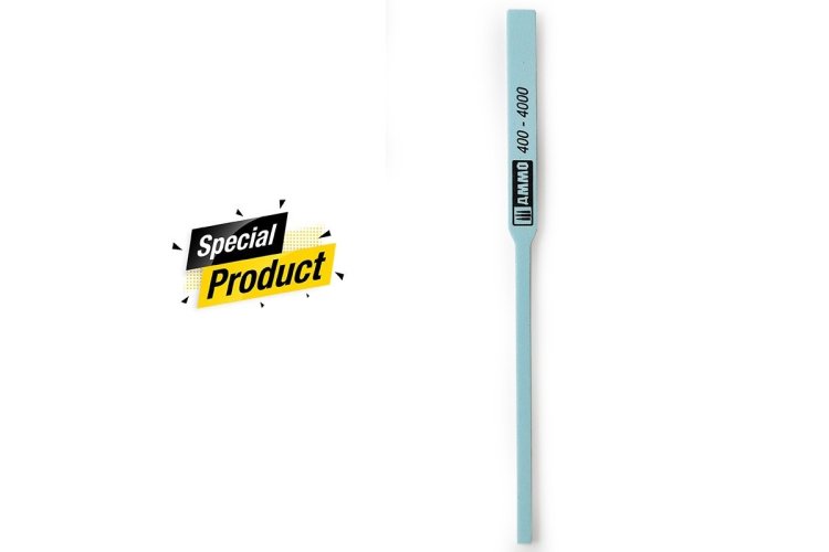 AMMO MIG 8566 Polishing Sanding Stick - 400/4000 grit - Mig8566 xs - MIG8566-XS