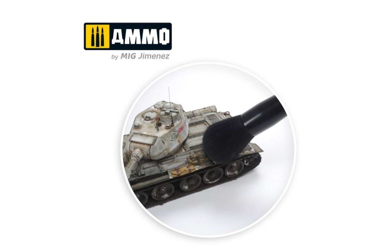 AMMO MIG 8576 Dust Remover Brush No.2 - Mig8576 2 dust remover brush 2 - MIG8576-XS