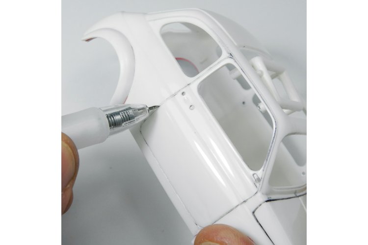 AMMO MIG 8677 Precision Knife Set - 1 Precision Hobby Knife + 4 Spare Blades with Rubber Caps - Mig8677 xs 2 - MIG8677-XS