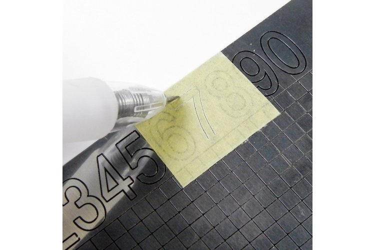 AMMO MIG 8677 Precision Knife Set - 1 Precision Hobby Knife + 4 Spare Blades with Rubber Caps - Mig8677 xs 3 - MIG8677-XS