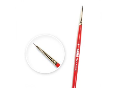 AMMO MIG 8709 Marta Kolinsky Brush No.00 - Mig8709 xs - MIG8709-XS