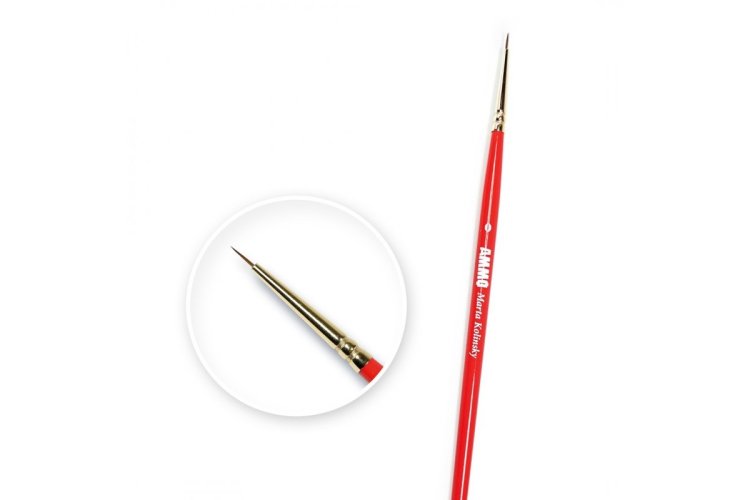 AMMO MIG 8710 Marta Kolinsky Brush No.0 - Mig8710 xs - MIG8710-XS