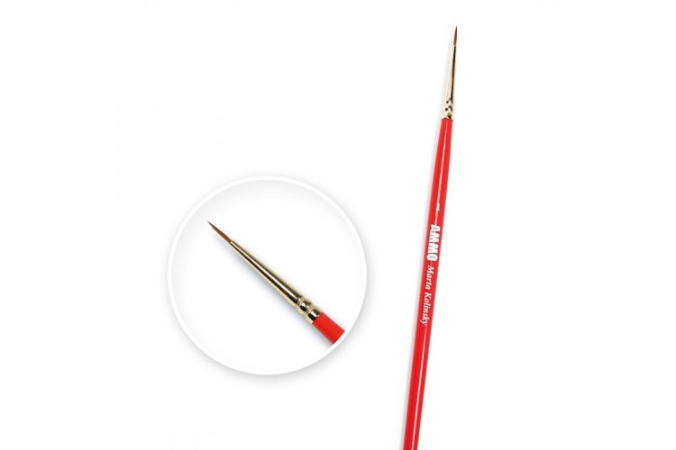 AMMO MIG 8711 Marta Kolinsky Brush No.1 - Mig8711 xs - MIG8711-XS