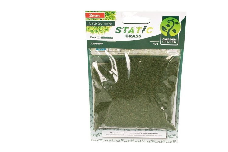 AMMO MIG 8810 Static Grass - Late Summer - 4mm - 60gr. - Mig8810 static grass late summer 4mm 1 - MIG8810-XS
