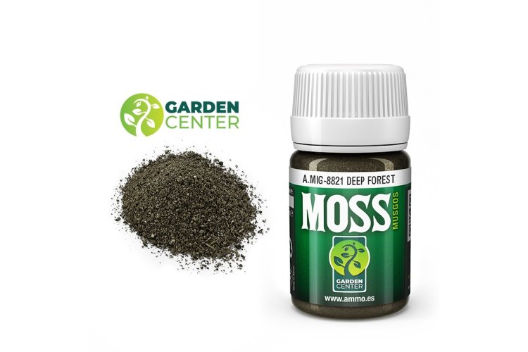 AMMO MIG 8821 Deep Forest Moss - 35ml - Mig8821 1 - MIG8821-XS