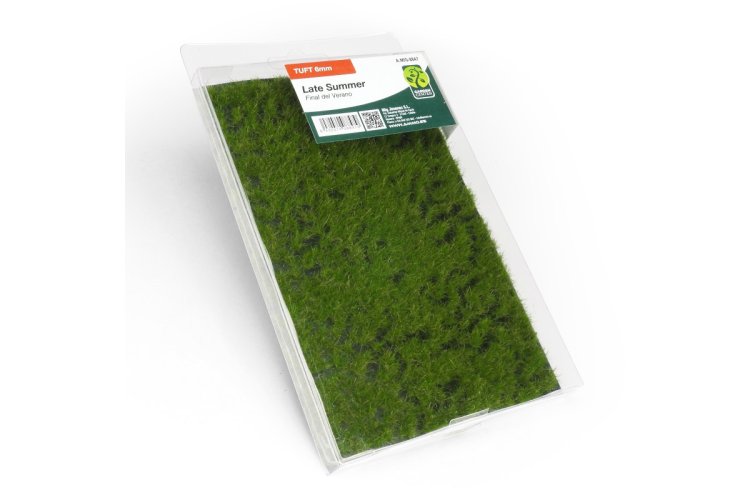 AMMO MIG 8847 Garden Center - Graspol 6mm - Late Zomer - Donker Groen - 17x11cm - Diorama mat - Mig8847 xs 1 - MIG8847-XS