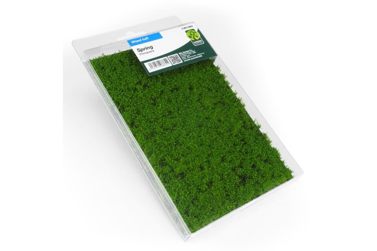AMMO MIG 8862 Garden Center &ndash; Weed Tufts &ndash; Spring &ndash; Spring Green Color &ndash; 17x11cm &ndash; Diorama Mat - Mig8862 xs 2 - MIG8862-XS