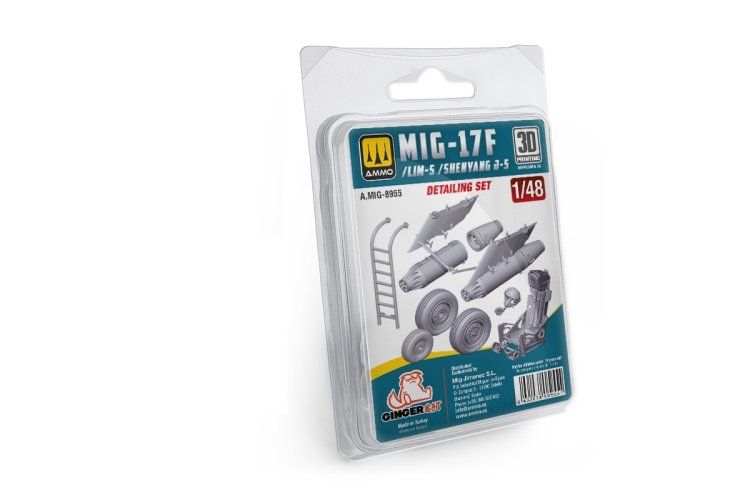 1:48 AMMO MIG 8955 MiG-17F /LIM-5 /SHENYANG J-5 - Resin Detailing Set - Mig8955 1 - MIG8955