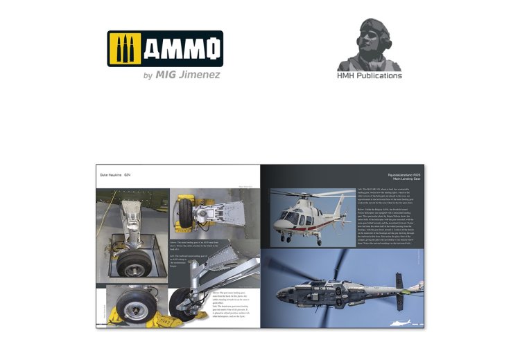 AMMO MIG DH024 Aircraft in Detail - Augusta Westland A109 - Migdh024 3 - MIGDH024
