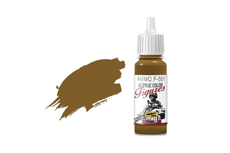 AMMO MIG F551 Figure Paints - Burnt Sand - Acryl - 17ml - Migf551 xs - MIGF551-XS