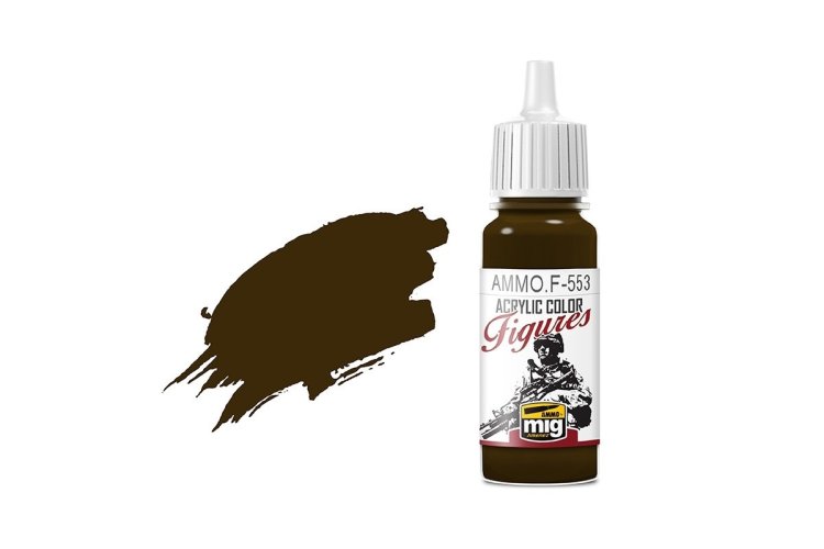 AMMO MIG F553 Figure Paints - Burnt Red - Acryl - 17ml - Migf553 xs - MIGF553-XS