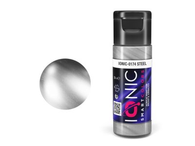AMMO MIG IO0174 Ionic Smart Colors - Staal - Metallic - Acryl - 20 ml - Migio0174 xs 1 - MIGIO0174-XS