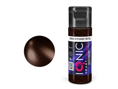 AMMO MIG IO0176 Ionic Smart Colors - Verbrand Metaal - Metallic - Acryl - 20 ml - Migio0176 xs 1 - MIGIO0176-XS