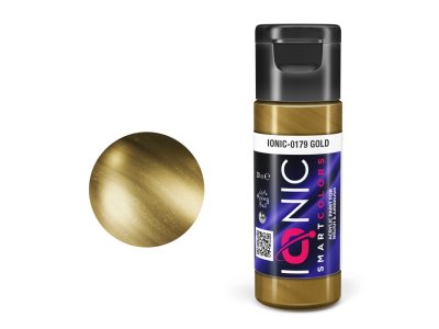 AMMO MIG IO0179 Ionic Smart Colors - Goud - Metallic - Acryl - 20 ml - Migio0179 xs 1 - MIGIO0179-XS